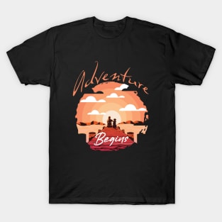 A New Adventure Begins T-Shirt